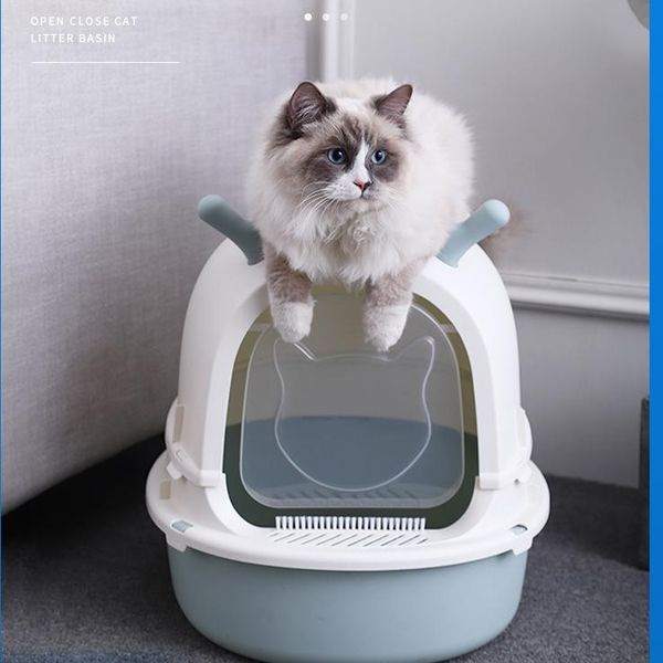 

other cat supplies cover large hight litter box fully enclosed cute enclosure training modern arenero gato pet toilet bk50ms