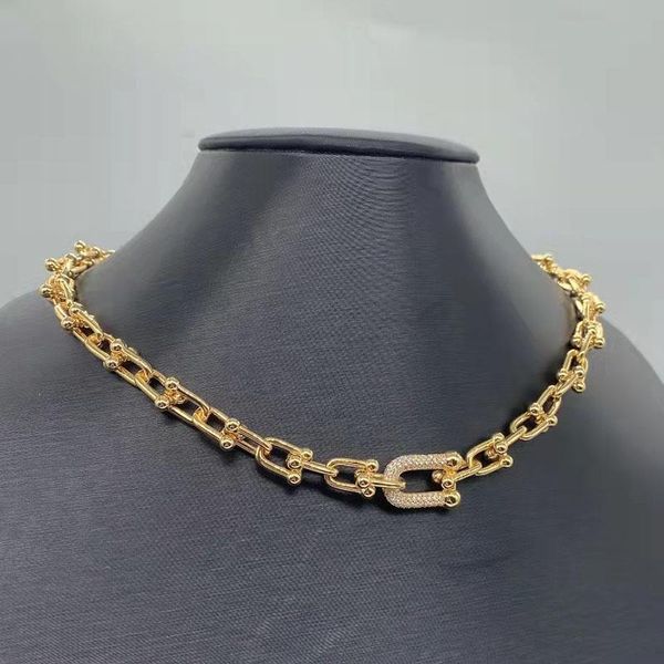 

chains japan south korea for women men necklaces punk with logo couple accessories stainless steel simple suit, Silver