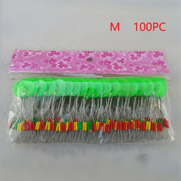 

fishing accessories 100pcs outdoor 6 in 1 bobber float beans ser space sinkers elasticity concentricity oval tackle tool