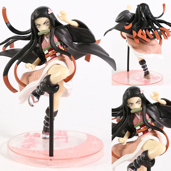 

Demon Slayer Kamado Nezuko Jumping Posture Ver PVC Figure Collectible Model Toy