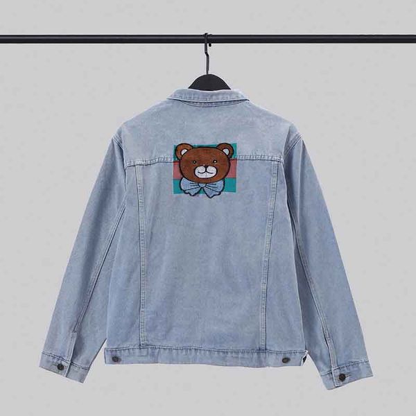 

womens mens designer denim jackets fashion winter coats letters print jacket outwear hip hop long sleeve clothing streetwear hoodies, Black;brown