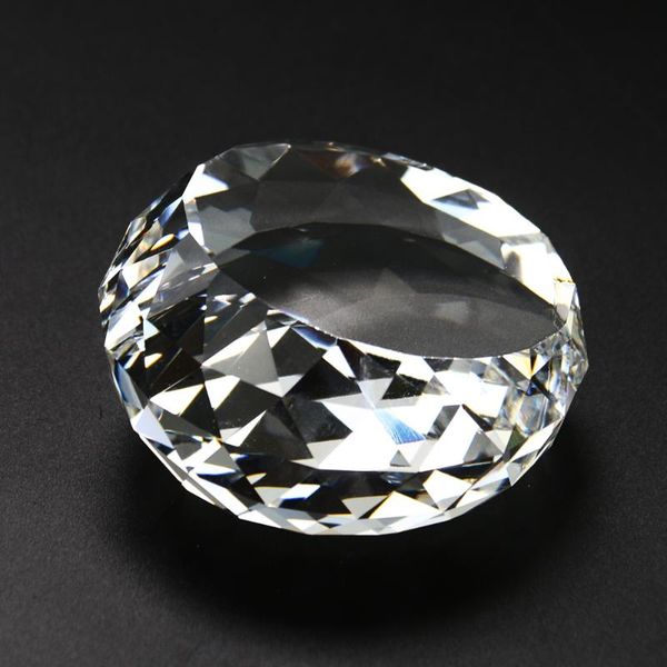 

chandelier crystal clear sphere cut face paperweight prism suncatcher rainbow refraction diy jewelry display accessories