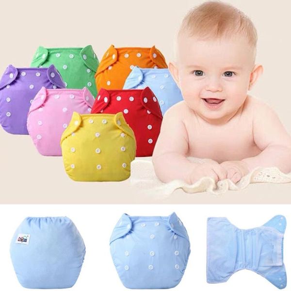 

cloth diapers baby 7pc/set born reusable nappies adjustable diaper washable infant