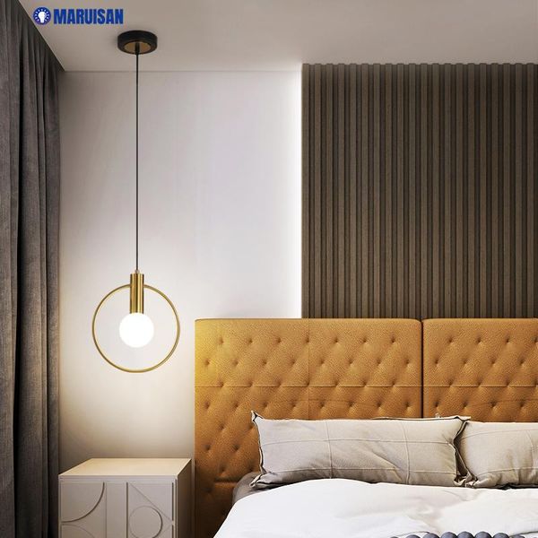 

pendant lamps modern creative light for bedside living room corridor kitchen table aisle foyer indoor warm home luminaire lustre