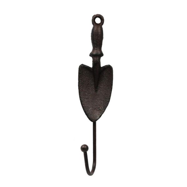 

hooks & rails 1pc iron hook metal wall mounted coat rack hanger vintage rural country decoration key