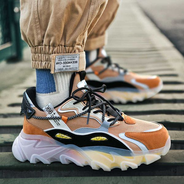 

men's sho autumn 2021 trend versatile youth student sports leisure running men's dad