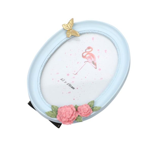 

frames 1pc resin golden picture frame flower decorative po holder furnishing articles for living room bedroom store birthday anniver