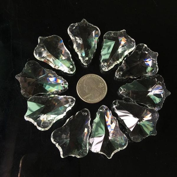

chandelier crystal 5pcs clear glass art lamp prism suncatcher pendant 38mm ornament hanging decor faceted