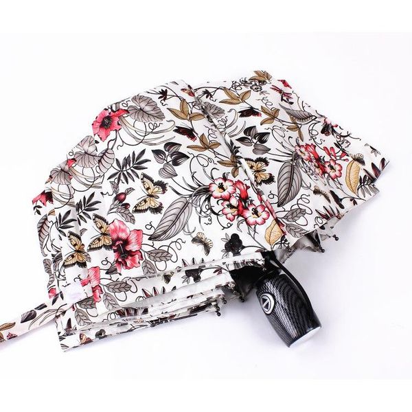 

umbrellas women sun rain umbrella protection windproof folding compact outdoor travel fully automatic anti-uv