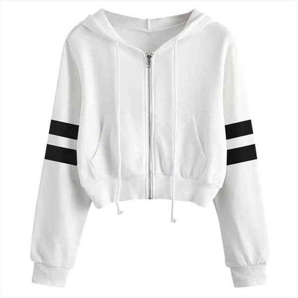 

zip up hoodie womens casual solid long sleeve zip hoodie pockets sweatshirt hooded pullover con capucha moletom feminino, Black