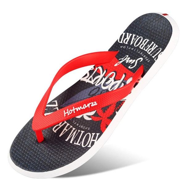 

slippers 2021 non-slip men's flip flops summer wear beach, Black
