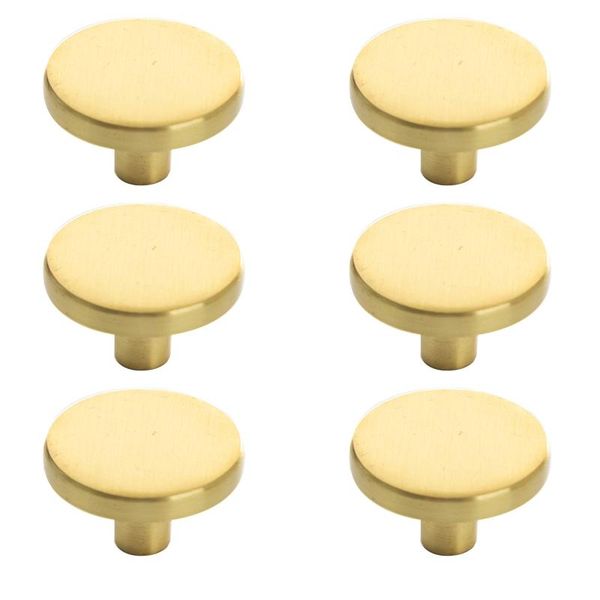 

handles & pulls 6pack cabinet knobs brass dresser for drawer and