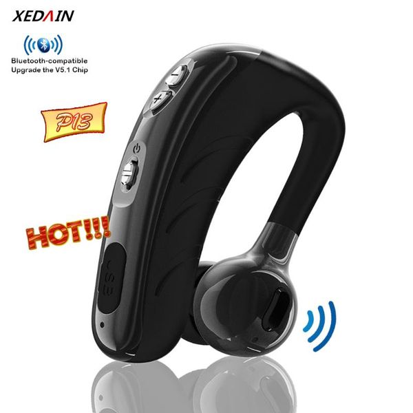 

headphones & earphones p13 wireless bluetooth-compatible earphone car handsbusiness headset with mic stereo audio sport ea