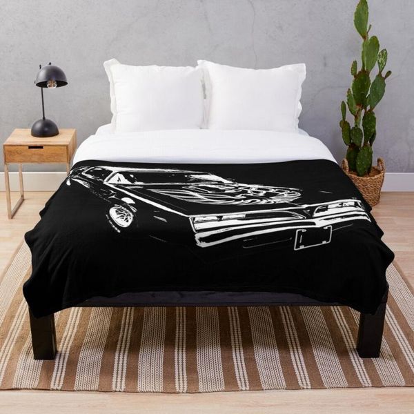 

blankets 1978 trans am blanket snowflake wool coral fleece bedspread portable