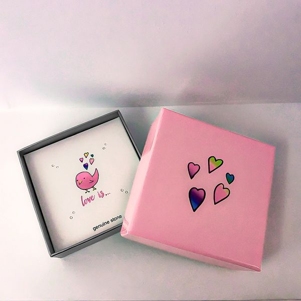 

designer cute jewelry necklace ring bracelet earring box, Golden;silver