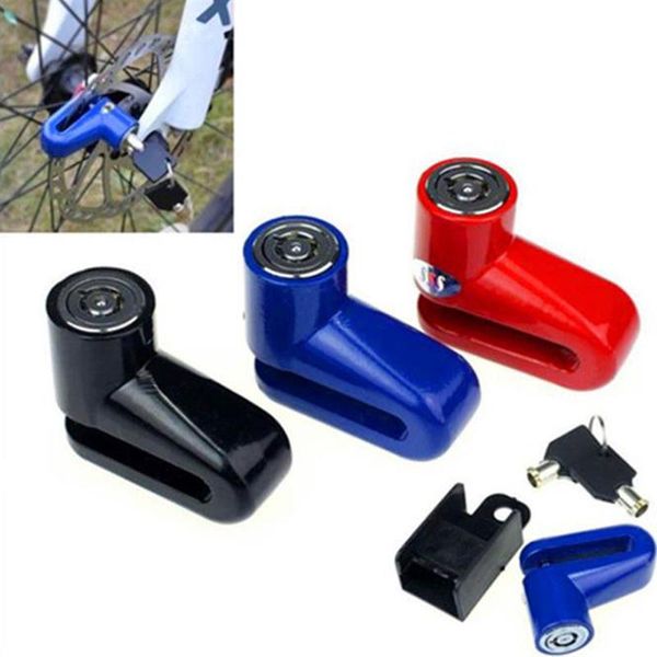 

bike locks 1pc anti theft disk disc brake rotor lock for scooter bicycle safety