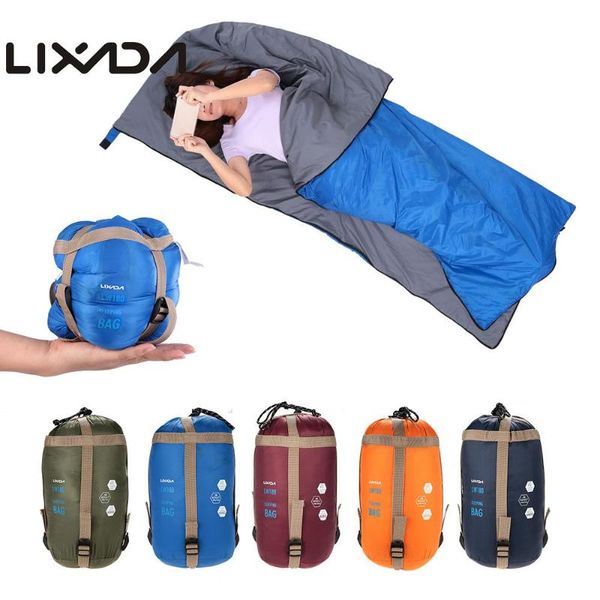 

sleeping bags lixada 190 * 75cm outdoor envelope bag camping travel hiking ultra-light lw180 680g
