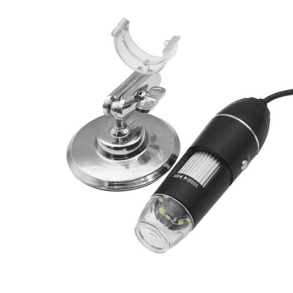 

digital microscope 8 led magnification with stand for windows mac ip cameras