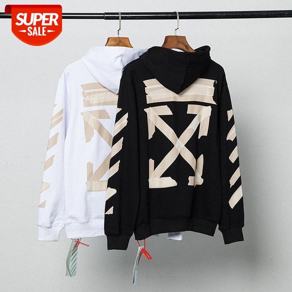 

european version apricot graffiti arrow print pullover sweater #qr6s, Black