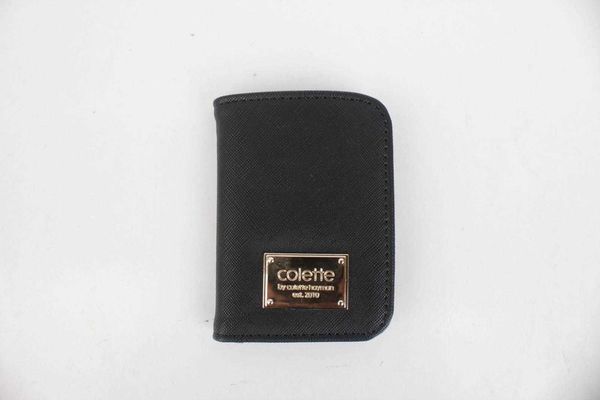 

2021 summer new style short women solid color sewing wallet card bag, White