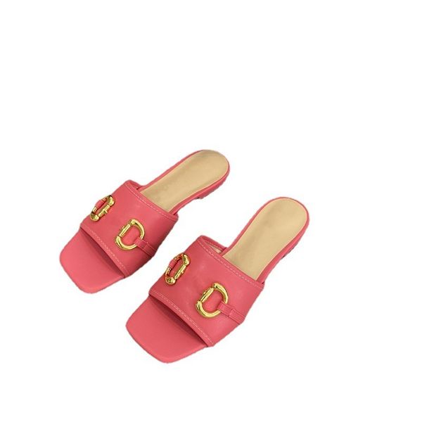 

slippers 2021 new g family net red one line slippers fairy style slippers for women in summer zly, Black