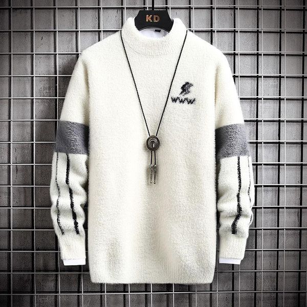 

men's sweaters #5862, White;black