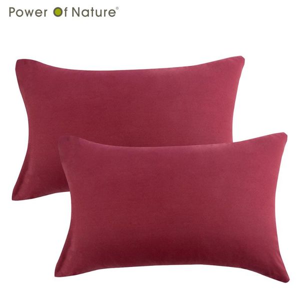 

pillow case 2pcs cotton pillowcase solid color bedding cover envelope custom for women men kids girls