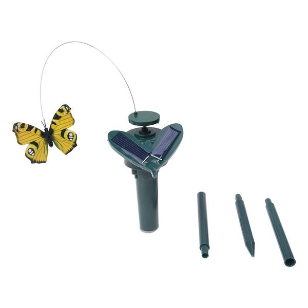 

solar lamps fluttering butterfly with plastic plates energy - random color