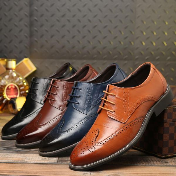 

2022 spring big-size shoes genuine-leather men's and autumn 38-48, Black