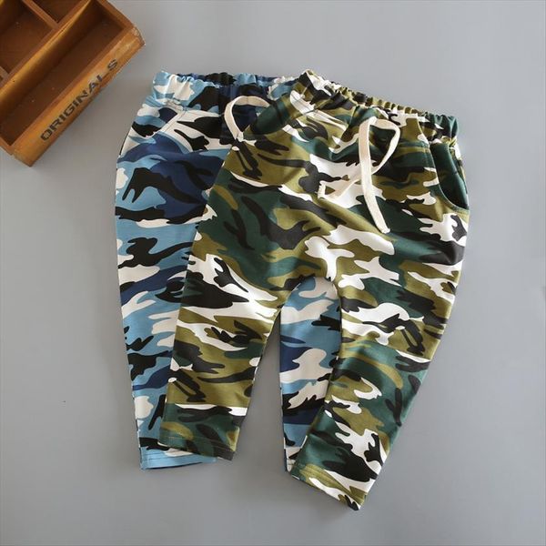 

baby boys pants camouflage kids spring autumn clothes toddlers children trousers for girls harem cotton green blue grey