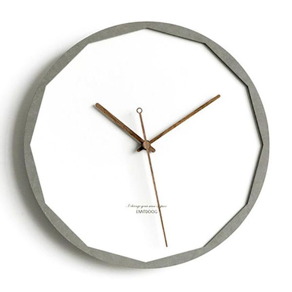 

wall clocks nordic creative clock simple fashion european household modern living room quartz home decor