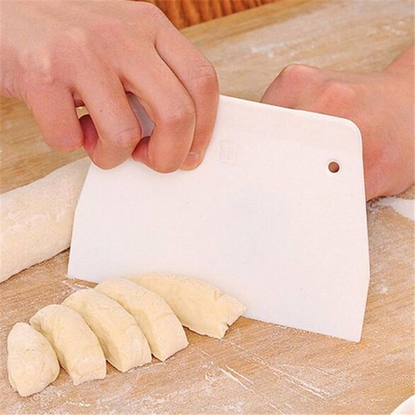 

ladder shaped dough oil scrapers blades pp white cutters cutting baking tools kitchen gadgets & pastry