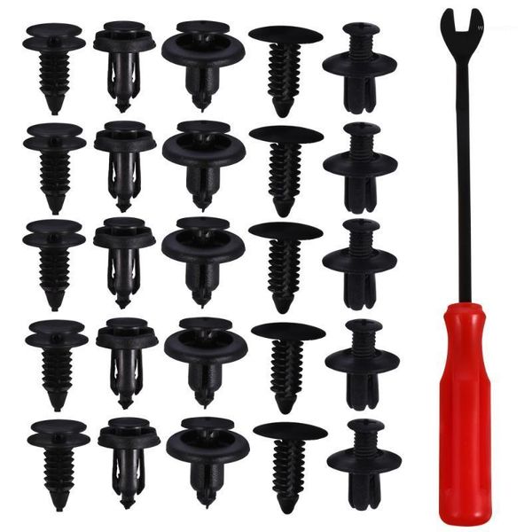 

pcs car bumper rivets trim fastener auto door panel grills clip safety belts & accessories1