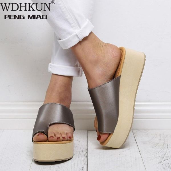 

slippers flip flops women fish mouth home sandals casual shoes slip on woman, Black