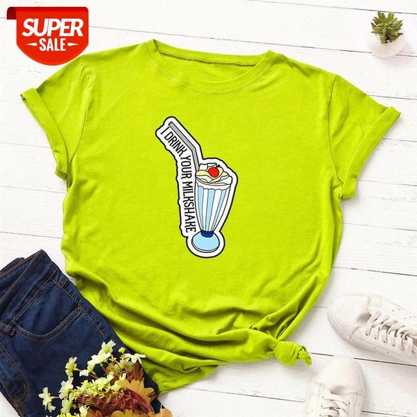 

women's loose round neck short-sleeved cotton t-shirt t96 #sy8l, White