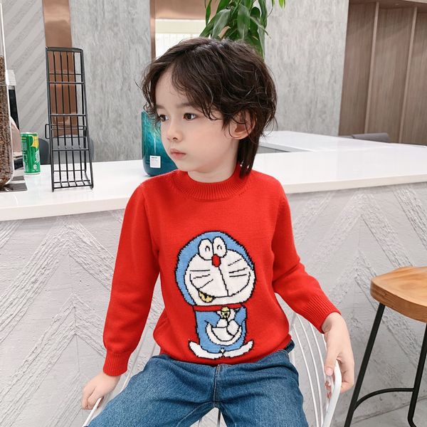 4 farben Winter Pullover Für Kinder Mädchen Jungen Herbst Baby Junge Stricken Pullover Pullover kinder Kleidung