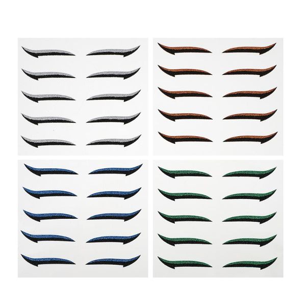 

eye shadow 20 pairs eyeliner stickers personalized line strips makeup tools