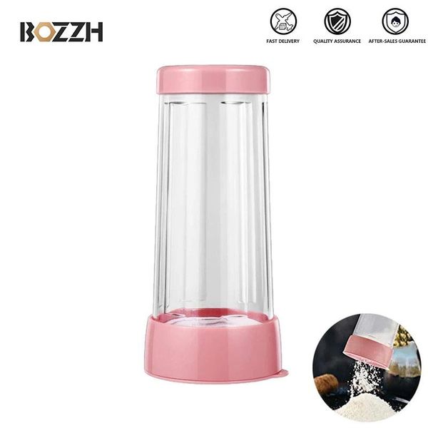 

baking & pastry tools bozzh plastic sieve cup powder flour mesh for cakes decorating sugar sifter bakeware