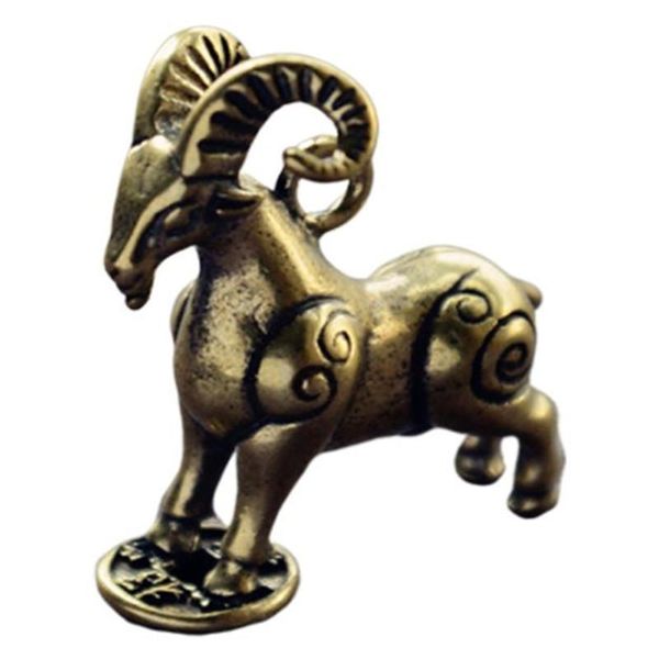 

deer casting animal brass figurine abstract geometric style metal retro sculpture home office room deskdecoration gift diy decorative ob