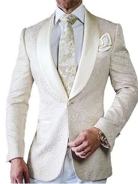 

men's suits & blazers white tuxedo wedding suits for british-style men custom-made suit thin blazer fitting two piece (jacket + pants), White;black