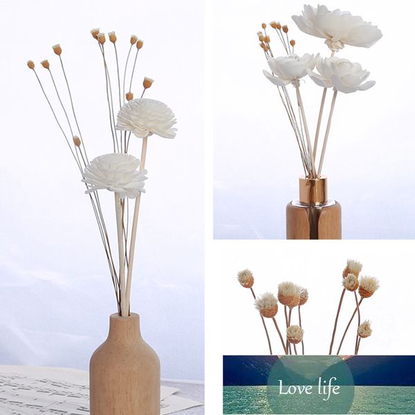 Duftlampen 20 Stück getrocknete Blumen Rattan Schilf Diffusor Ersatz Nachfüllung Praktisches DIY Dekor