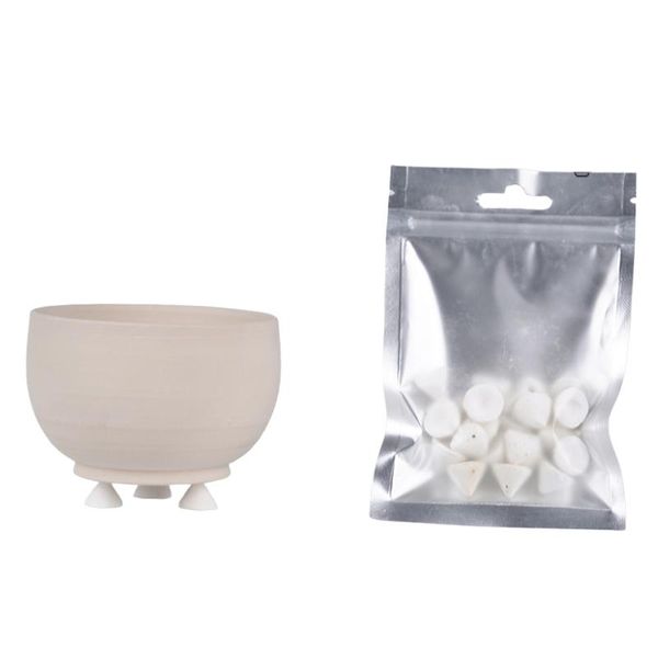 

craft tools 10/20/50pcs pottery art refractory support nail removable high temperature resistant material cone pad kiln