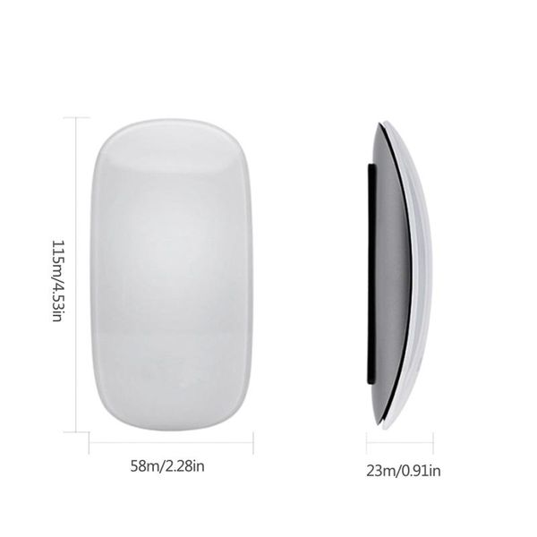 

mice wireless bluetooth mouse noiseless clicking silent rechargeable n84a