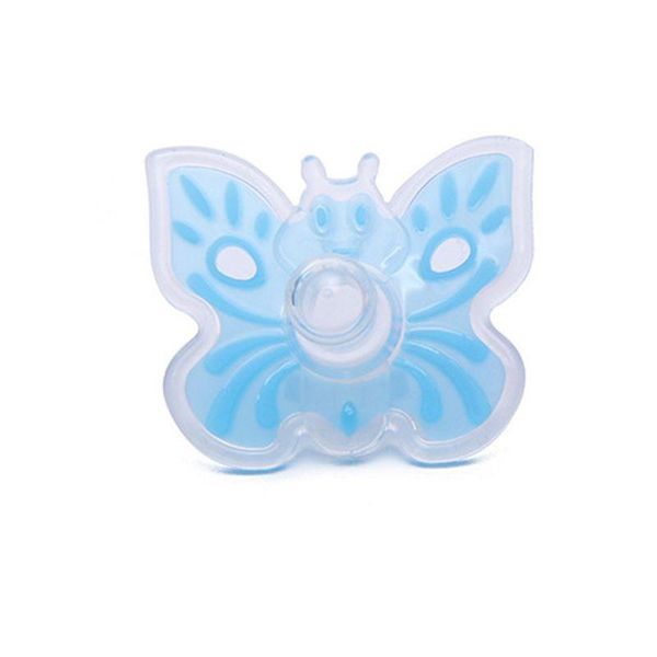 

pacifiers# baby teether molar tools infant pacifier silicone butterfly shape teethers toy for kids children girls boys 72xc