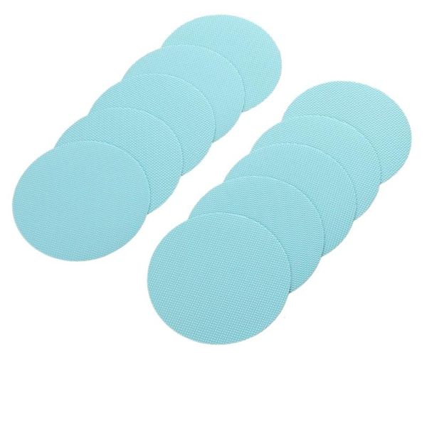 

anti-slip discs large 4" non stickers for tubs and showers (white) bath mats