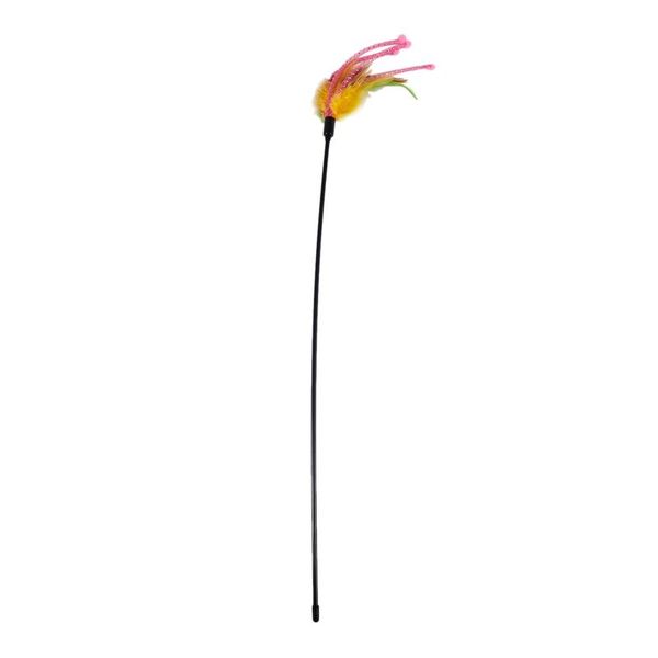

cat toys promotion angel toy game fur mouse with feathers