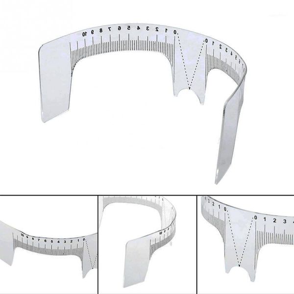 

eyebrow grooming stencil shaper ruler measure tool makeup reusable measures 1