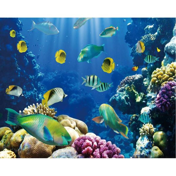 

party decoration corals and fish under the sea backdrop baby shower room decor po booth studio prop
