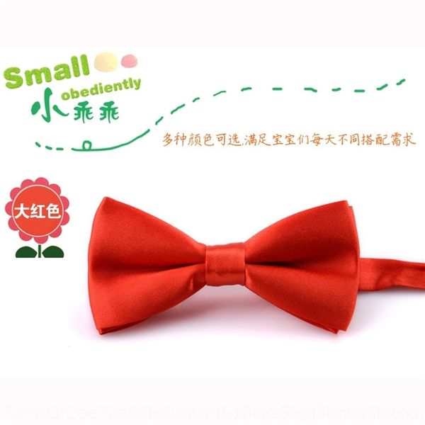 

j2no solid color butterfly cychildren's tie boys and girls double bows bow ties kindergarten performance candy color, Black;gray