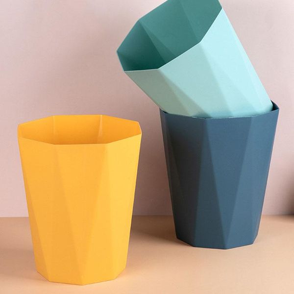 

waste bins kitchen simplicity yellow plastic alien modern standing trash bin europe green poubelle de cuisine home decoration 50ljt